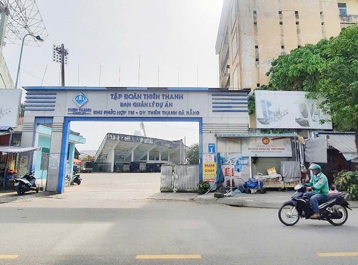 Khu phức hợp thương mại và dịch vụ cao tầng Sân vận động Chi Lăng (Đà Nẵng). Ảnh: Linh Đan 