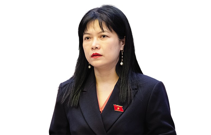 Bà Tạ Thị Yên, Phó chủ nhiệm Ủy ban Công tác đại biểu của Quốc hội, Phó chánh văn phòng Thường trực Văn phòng Hội đồng Bầu cử quốc gia 