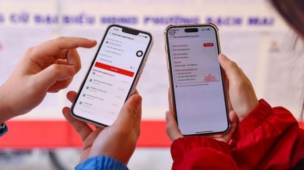 Cử tri sử dụng ứng dụng VNeID để biết thông tin khu vực bỏ phiếu, danh sách người ứng cử đại biểu Quốc hội, đại biểu HĐND các cấp...