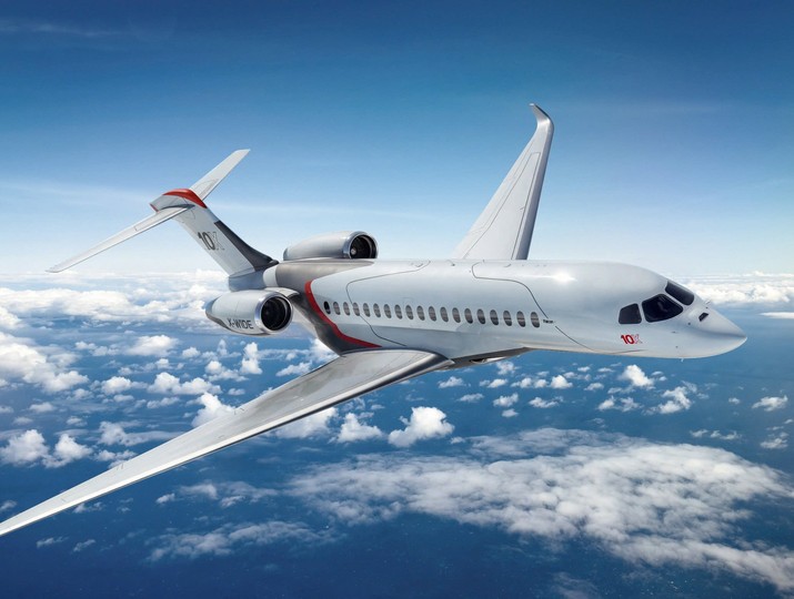 Falcon 10X thiết lập chuẩn mực mới về tiện nghi, hiệu suất và đổi mới trong hàng không thương gia
