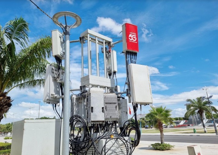 Trạm 5G Viettel tại Khánh Hòa.