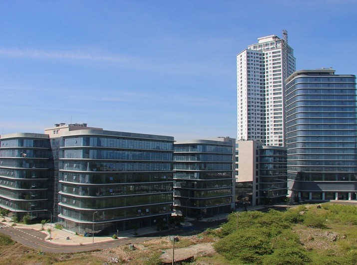 Công viên phần mềm số 2 Đà Nẵng thu hút nhiều nhà đầu tư về lĩnh vực công nghệ. Ảnh: T.X 