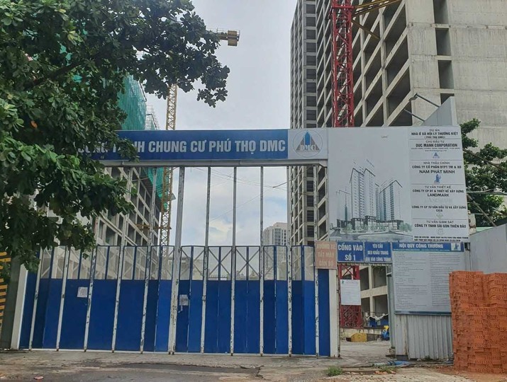 Công ty Đức Mạnh chưa tiếp nhận bất kỳ hồ sơ đăng ký, đồng thời không thực hiện việc nhận đặt cọc tại dự án. Ảnh: Lê Toàn.