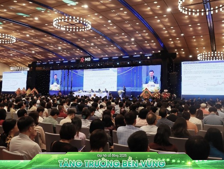 MB đặt mục tiêu lợi nhuận tăng tối đa 20% năm 2026, nâng vốn điều lệ lên hơn 102.000 tỷ đồng 