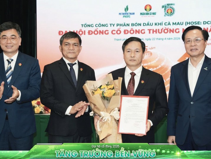 Ông Nguyễn Thanh Tùng được bổ nhiệm là Thành viên HĐQT kiêm Tổng giám đốc PVCFC