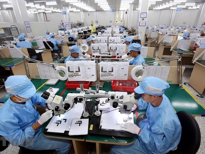 Điện tử là nhóm hàng có kim ngạch xuất khẩu lớn nhất sang Ấn Độ, đạt trên 4 tỷ USD trong năm 2025. 