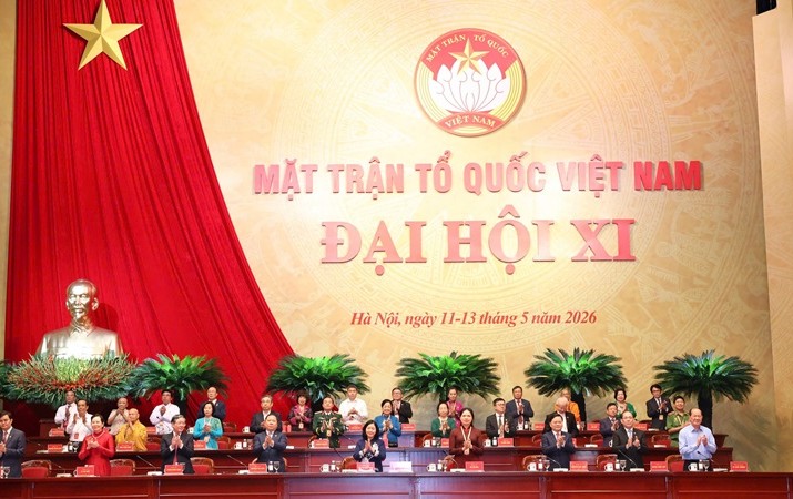 Khai mạc phiên làm việc đầu tiên Đại hội Mặt trận Tổ quốc Việt Nam lần thứ XI 