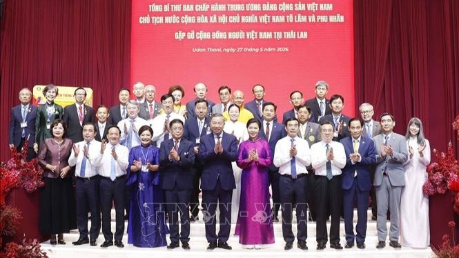 Tổng Bí thư, Chủ tịch nước Tô Lâm gặp gỡ cộng đồng người Việt tại Thái Lan 