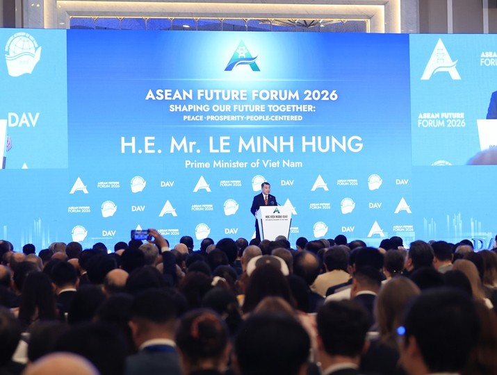 Toàn cảnh phiên khai mạc Diễn đàn Tương lai ASEAN lần thứ 3 tại Hà Nội 