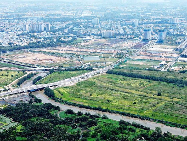 Thị trường M&A bất động sản tại TP.HCM đang khá sôi động (Ảnh: P.V)