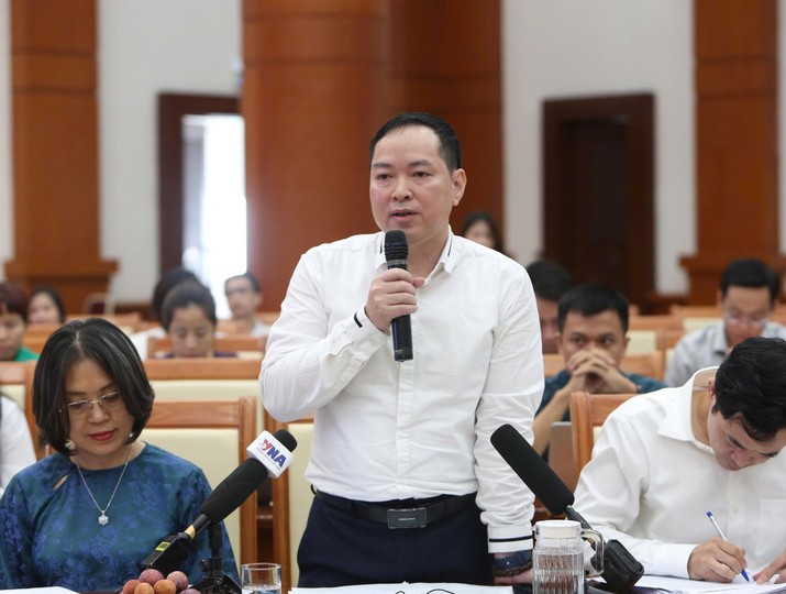 Ông Nguyễn Tiến Dũng, Phó vụ trưởng Vụ Ngân sách Nhà nước. Ảnh: Đức Minh.