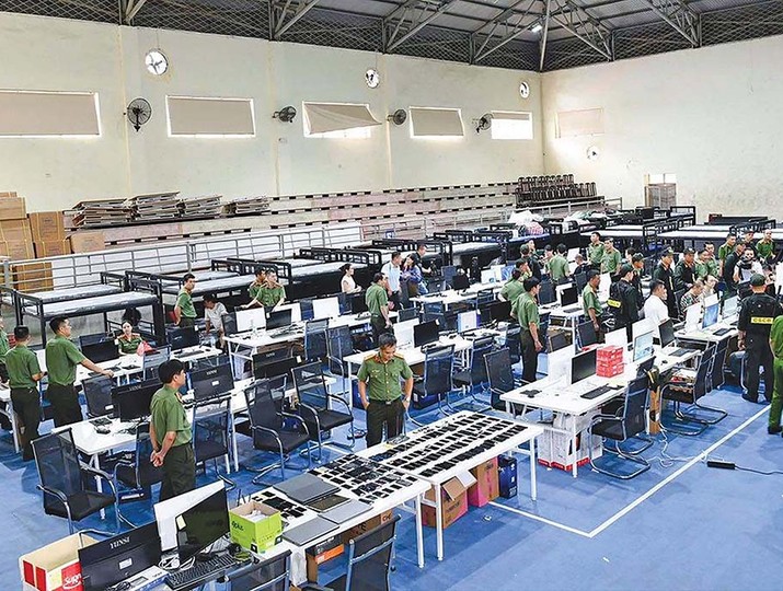 Một căn cứ tội phạm online chưa kịp vận hành bị Công an tỉnh Phú Thọ triệt phá tháng 6/2026