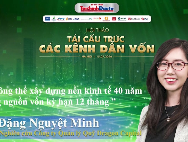 Giám đốc Nghiên cứu Dragon Capital: Việt Nam chỉ có thể phụ thuộc vốn ngân hàng thêm 3-5 năm
