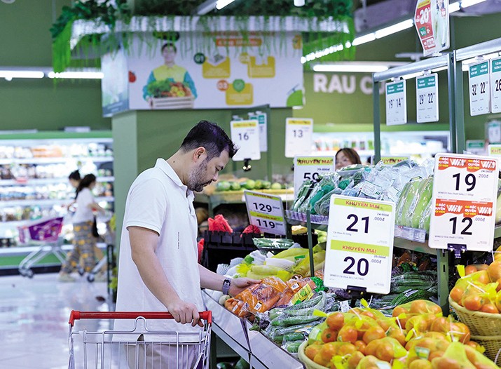 Giá thực phẩm và xăng dầu giảm kéo CPI tháng 7/2026 giảm nhẹ. Ảnh: Đức Thanh