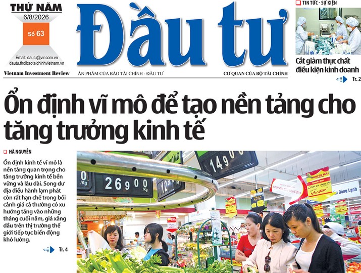 Báo Đầu tư số 63