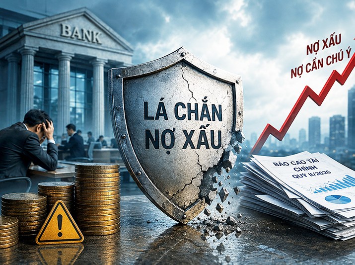 Hiện nợ xấu và nợ cần chú ý của các ngân hàng có xu hướng tăng 