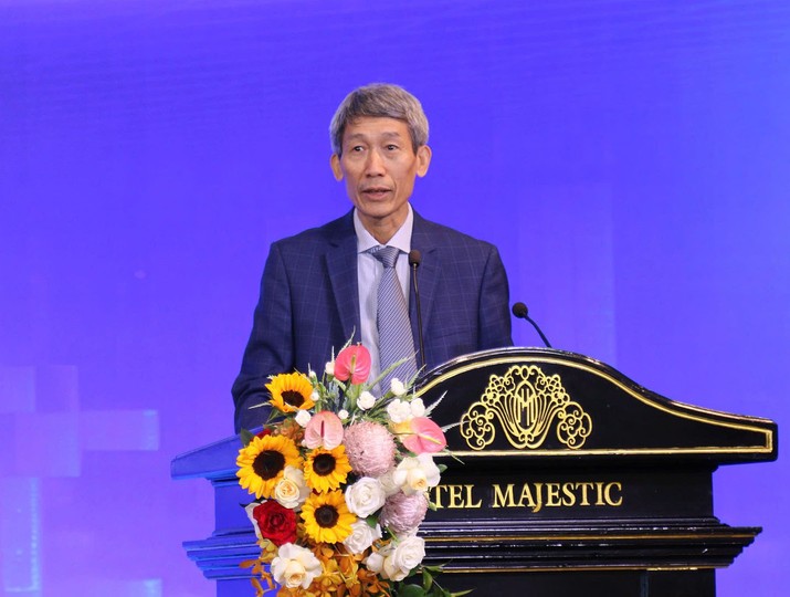 PGS.TS. Phạm Duy Nghĩa, Phó Chủ tịch Trung tâm Trọng tài Quốc tế Việt Nam cho biết các tranh chấp trong lĩnh vực tài chính - ngân hàng chiếm 10% tổng số vụ được Trung tâm tiếp nhận trong năm 2025. Ảnh: GH 