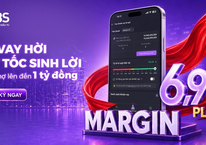 Chứng khoán An Bình (ABS) hưởng ứng xu hướng hạ lãi suất, triển khai Margin 6.9% Plus