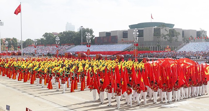 Sau 40 năm Đổi mới, Việt Nam đã tạo dựng nền tảng vững chắc để hướng tới mục tiêu thịnh vượng vào năm 2045. Ảnh: Đức Thanh