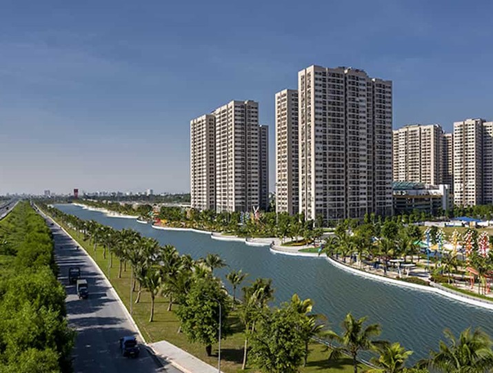 Hình ảnh một phân khu thuộc Vinhomes Ocean Park Gia Lâm. Ảnh: Vinhomes