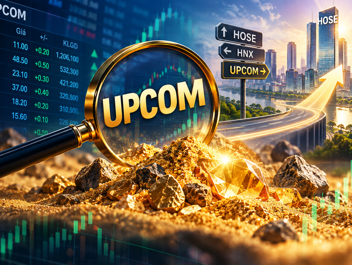 Đãi các tìm vàng các doanh nghiệp tốt tại UpCoM