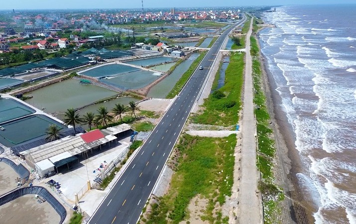 Đường ven biển qua tỉnh Ninh Bình mở ra không gian phát triển mới