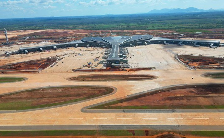 Sân bay Long Thành đang hoàn thiện các hạng mục cuối cùng để đưa vào khai thác cuối năm 2026 - Ảnh: Lê Toàn