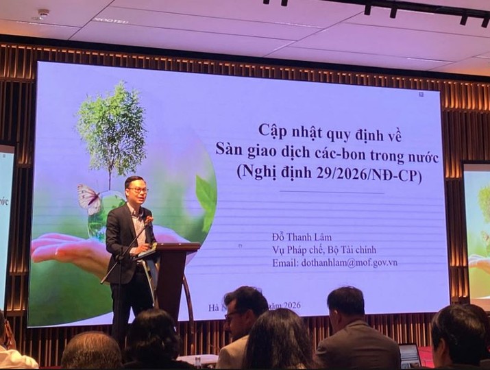 Tháng 5 sẽ vận hành sàn giao dịch các-bon