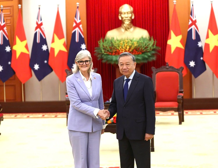Lãnh đạo Đảng và Nhà nước tiếp và hội kiến Toàn quyền Australia