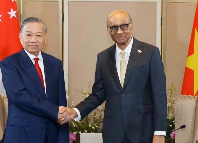 Singapore đón Tổng Bí thư, Chủ tịch nước Tô Lâm theo nghi thức cao nhất 