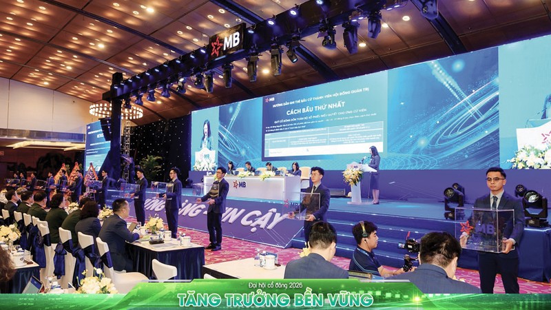 MBBank đã chốt phương án phân phối lợi nhuận 2025 tỷ lệ 25%; trong đó, 10% bằng tiền mặt, 15% bằng cổ phiếu