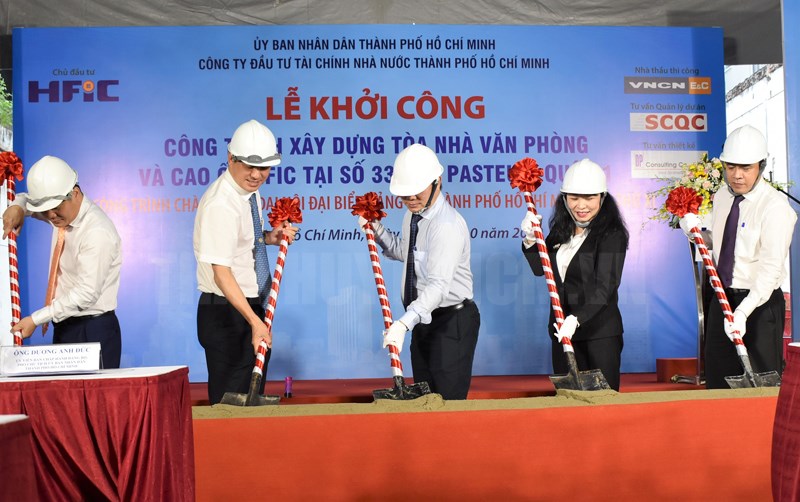 HFIC khởi công công trình xây dựng Tòa nhà Văn phòng và Cao ốc tại “Phố Wall Sài Gòn” 