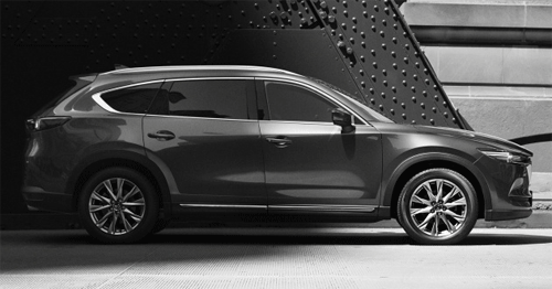 Mazda CX-8 lộ thiết kế ngoại thất