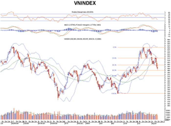 Đồ thị phân tích kỹ thuật VN-Index (Nguồn: BVSC)