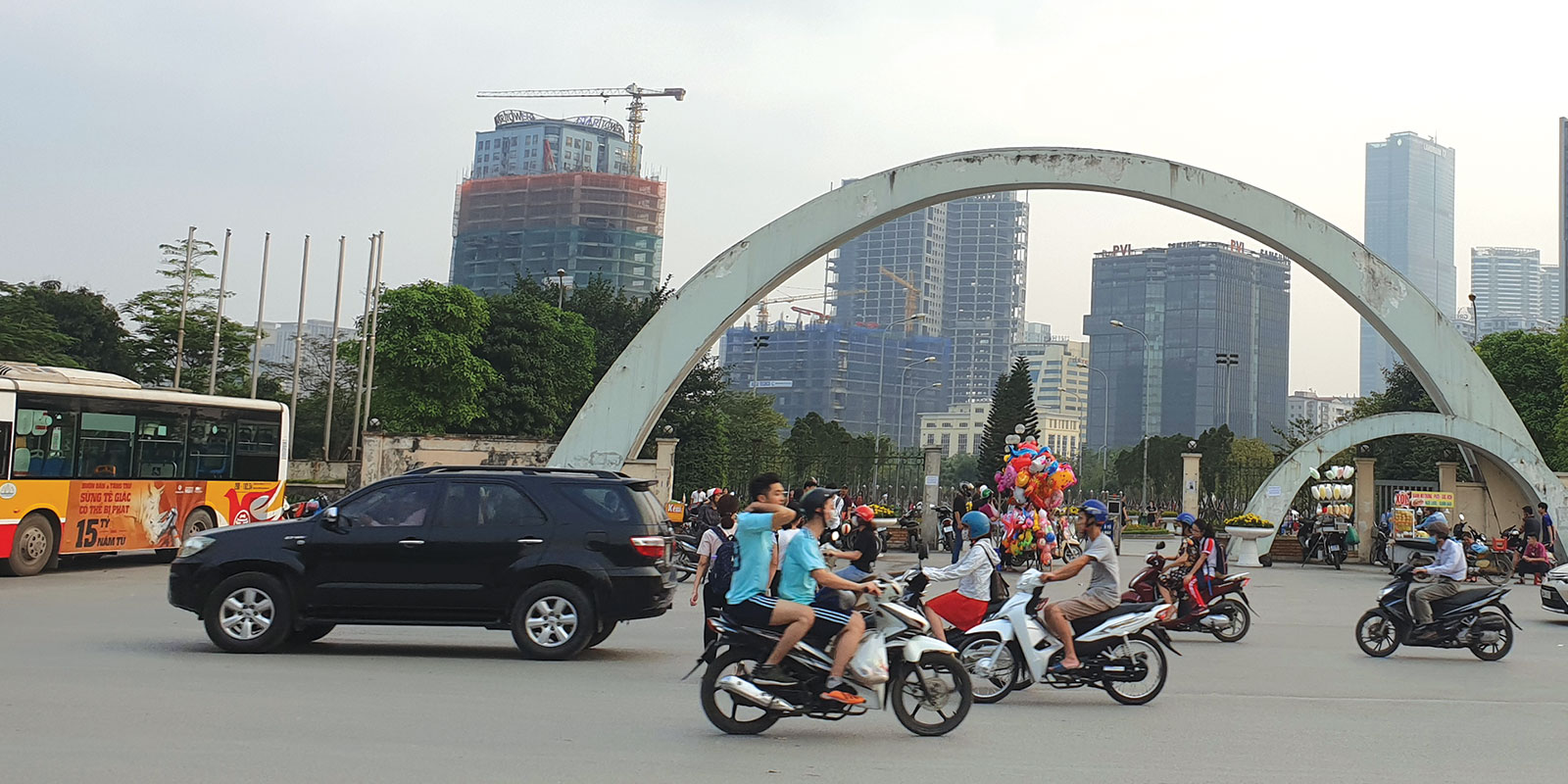 Dấu hỏi từ dự án bãi đỗ xe ngầm trong Công viên Cầu Giấy