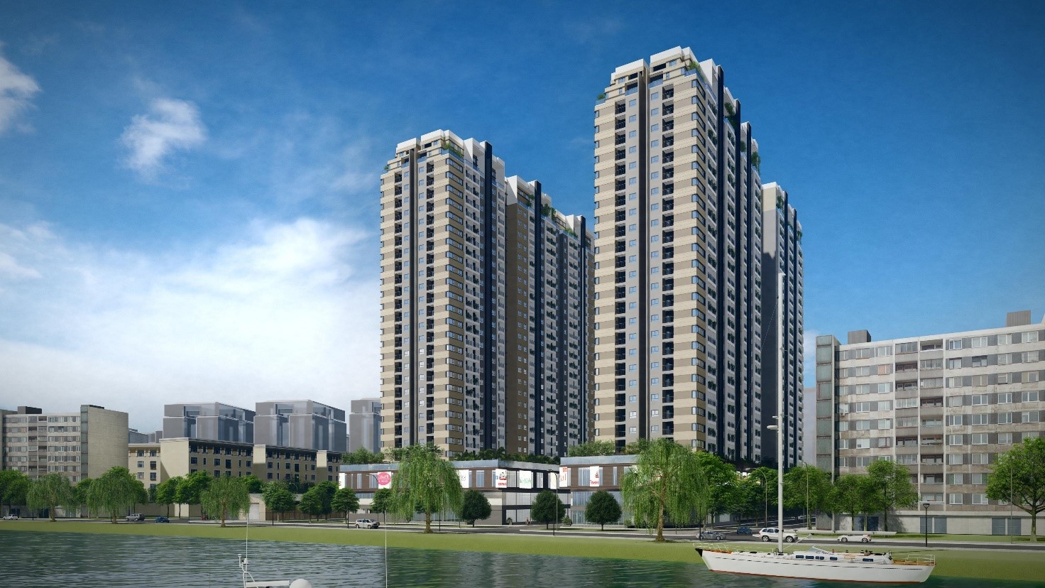Dự án khu căn hộ cao cấp LDG River dự kiến ra mắt thị trường vào quý III/2020