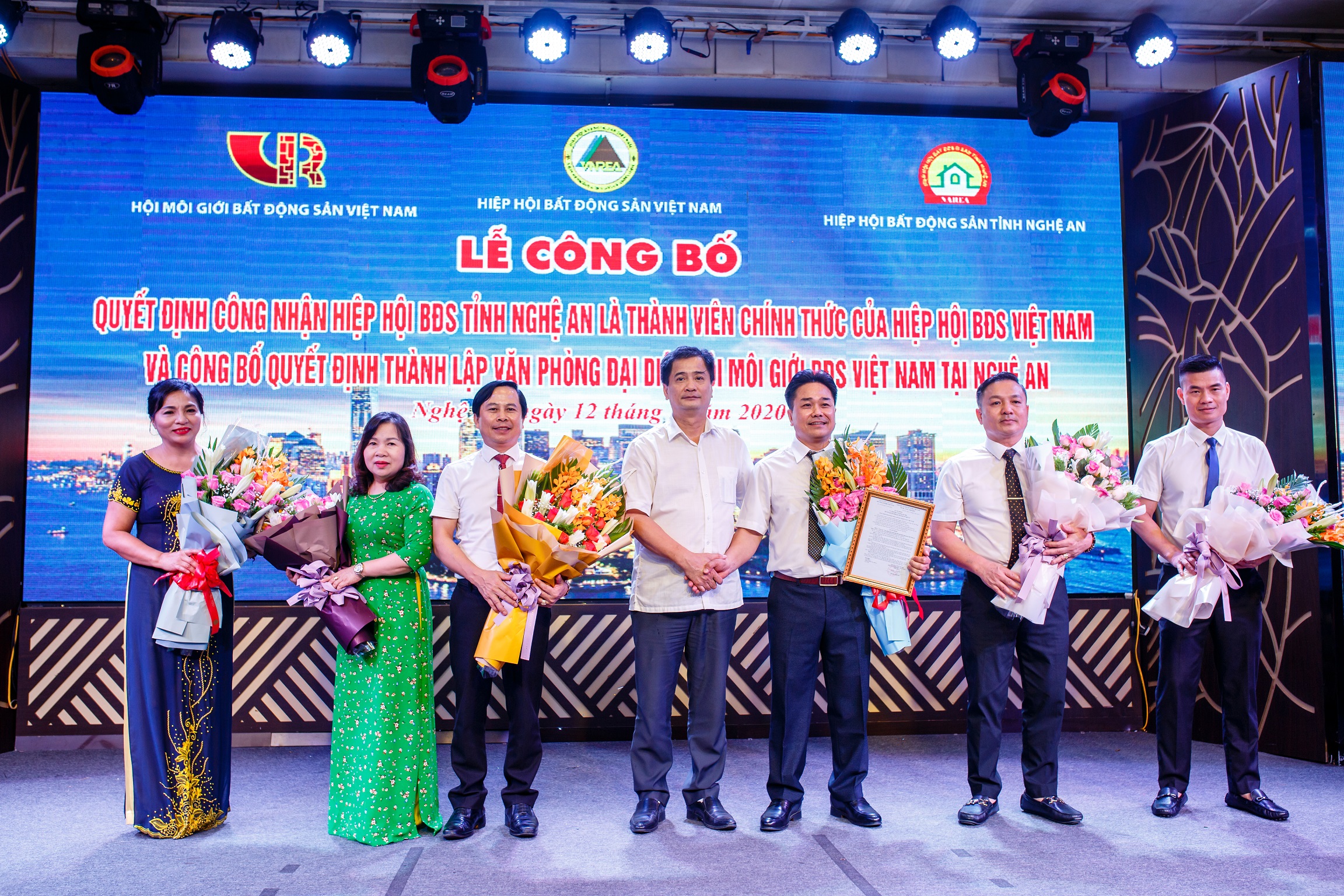 Hội Môi giới bất động sản Việt Nam ra mắt văn phòng đại diện tại Nghệ An