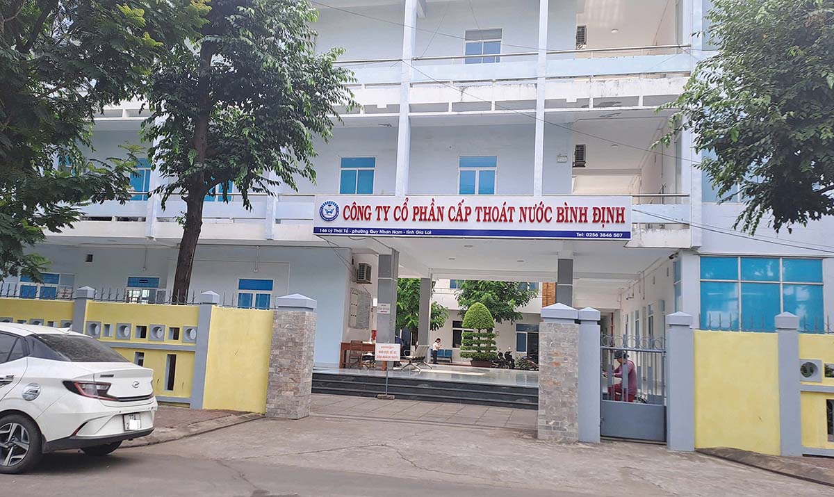 Thanh tra chỉ rõ loạt vi phạm tại Công ty Cấp thoát nước Bình Định