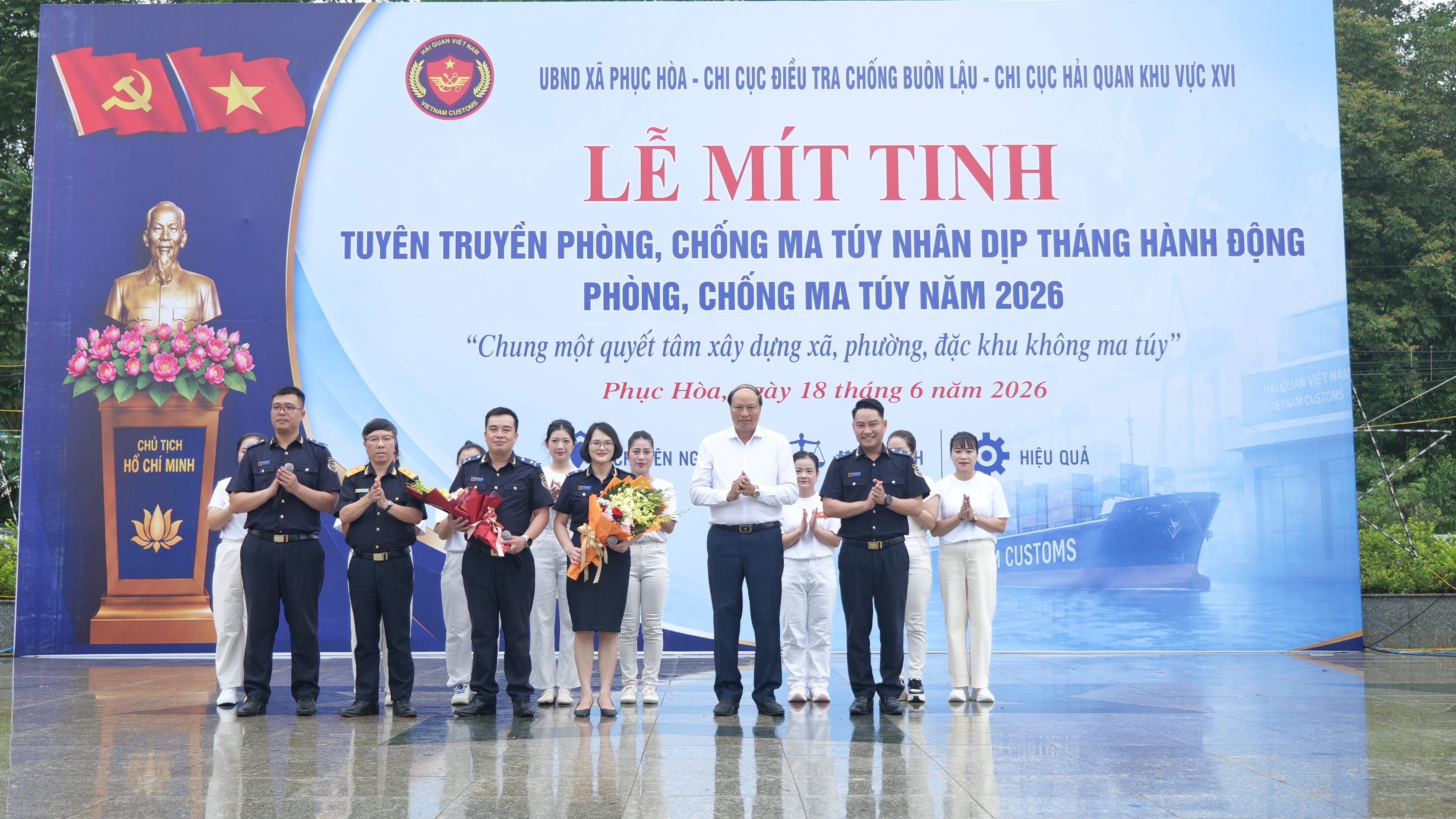 Lan tỏa thông điệp "địa bàn không ma túy" tại vùng biên