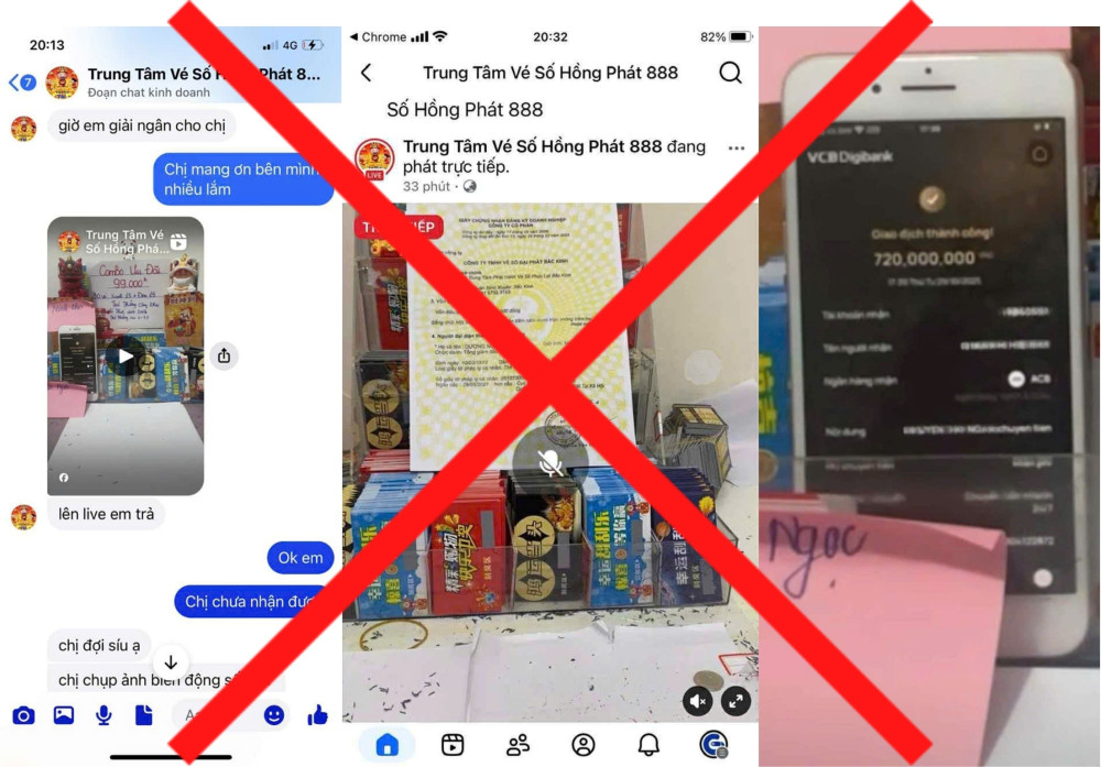 TP.HCM: Cảnh giác với chiêu lừa đảo cào vé số online trúng thưởng