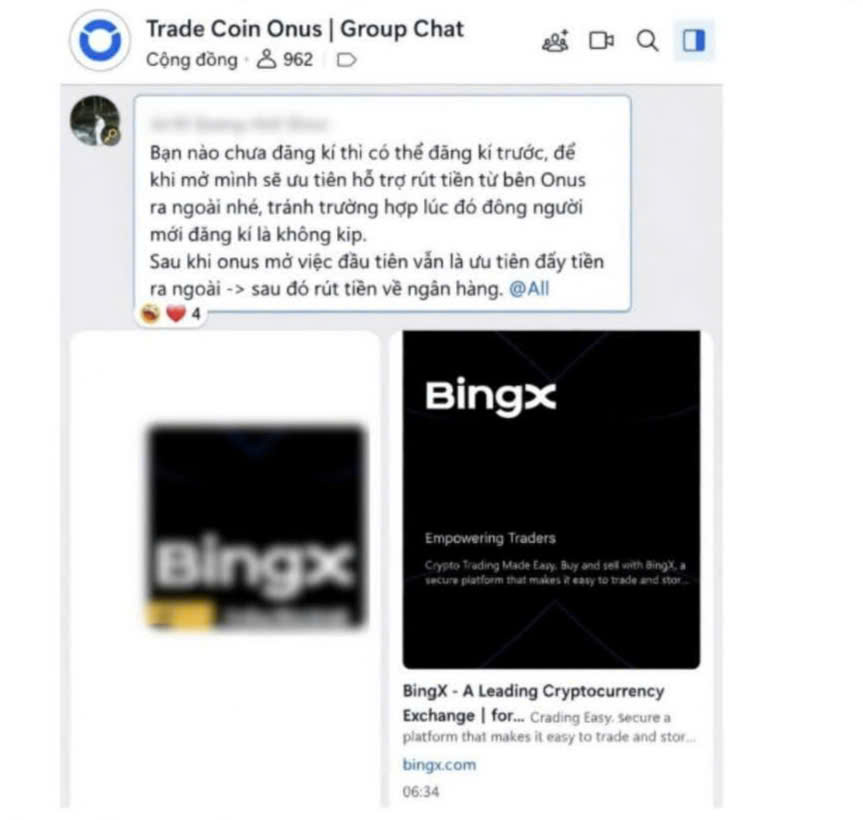 Bùng nổ lừa đảo "lấy lại tiền" sau sự cố sàn giao dịch tiền số ONUS