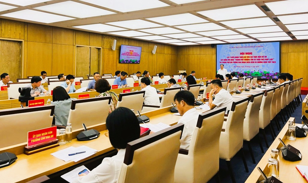Hải Phòng hiện thực hóa mục tiêu xây dựng Thành phố thượng tôn và tuân thủ pháp luật