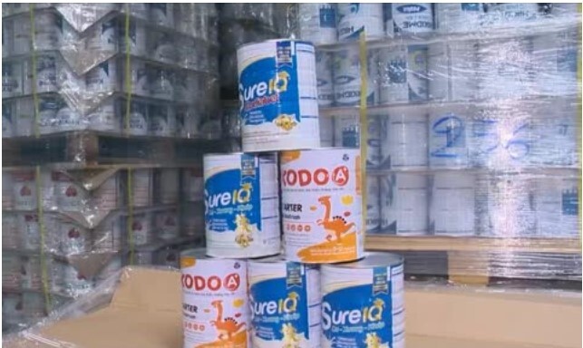 Công bố tên 84 sản phẩm sữa thu giữ trong vụ Hacofood và Rance Pharma