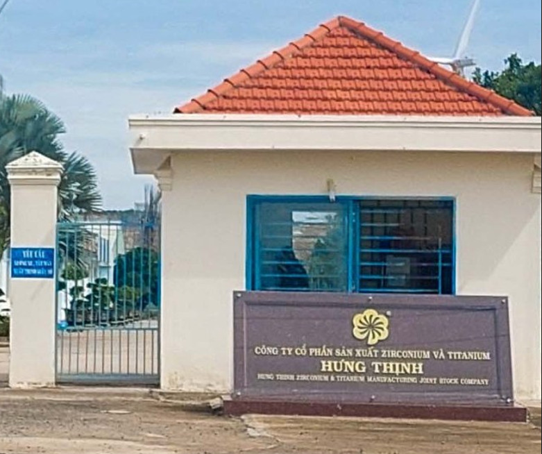 Chủ tịch Tập đoàn khoáng sản Hưng Thịnh khai thác trái phép quặng titan hơn 1.508 tỷ đồng