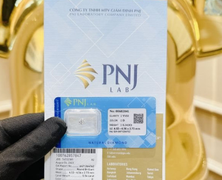 Kết quả giám định kim cương "lậu" trong vụ án liên quan PNJ-LAB
