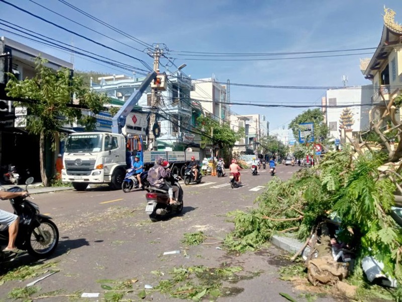 Bão số 13 gây thiệt hại nặng nề tại tỉnh Gia Lai