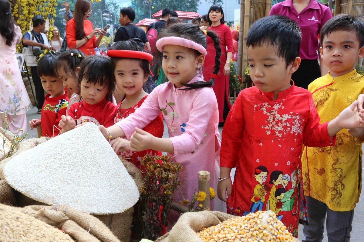 Thiếu nữ Sài Gòn đón xuân cùng tà áo dài truyền thống ảnh 5