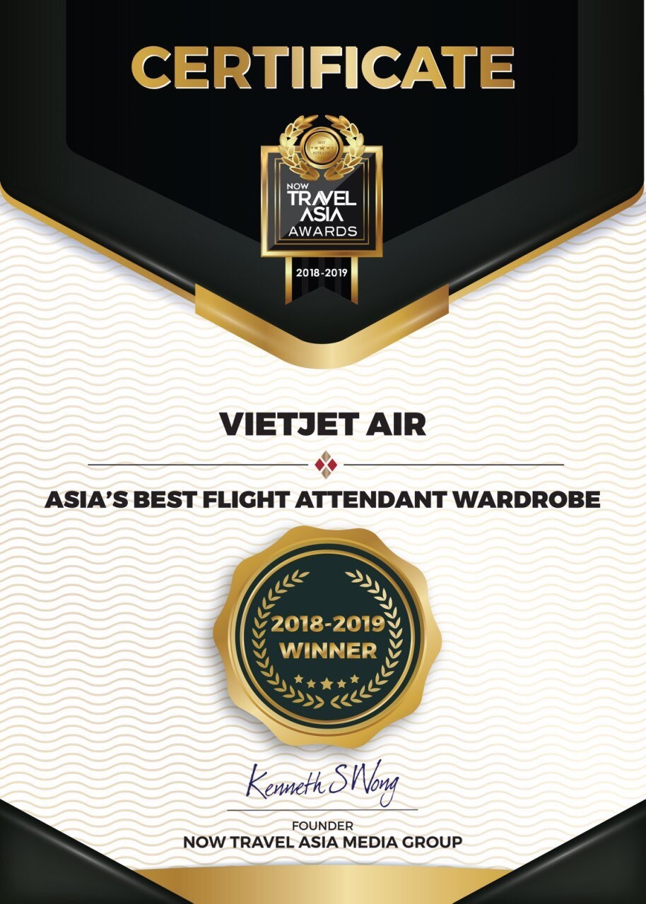 Vietjet được vinh danh “Đồng phục tiếp viên đẹp nhất châu Á” 2018 ảnh 5
