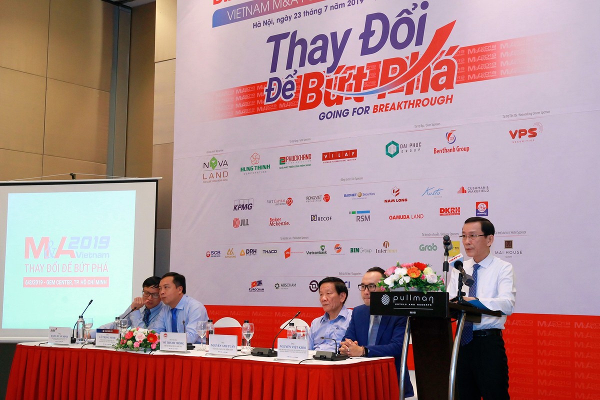 Toàn cảnh họp báo Diễn đàn M&A Việt Nam 2019 ảnh 4