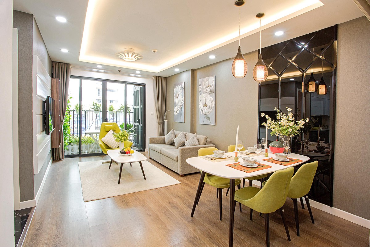 Mãn nhãn ngắm nhìn căn hộ mẫu dự án Imperia Sky Garden ảnh 4